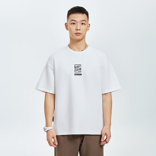 【新品上新】HX 春秋季圆领短袖T恤S102433144101/02 商品图3