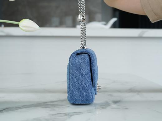 香奶奶 23p 山茶花纹 牛仔 方胖子 商品图3