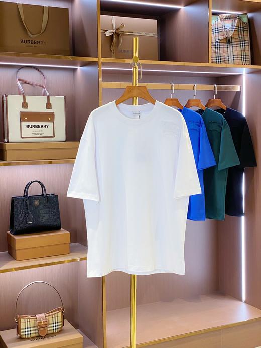 bbrBUR 马术骑士刺绣贴标棉质短袖T恤 (四色) 商品图1