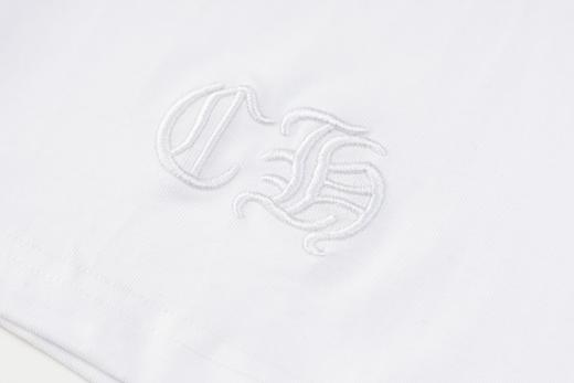 CH克家十字贴皮银饰刺绣梵文短袖T恤！ 商品图13