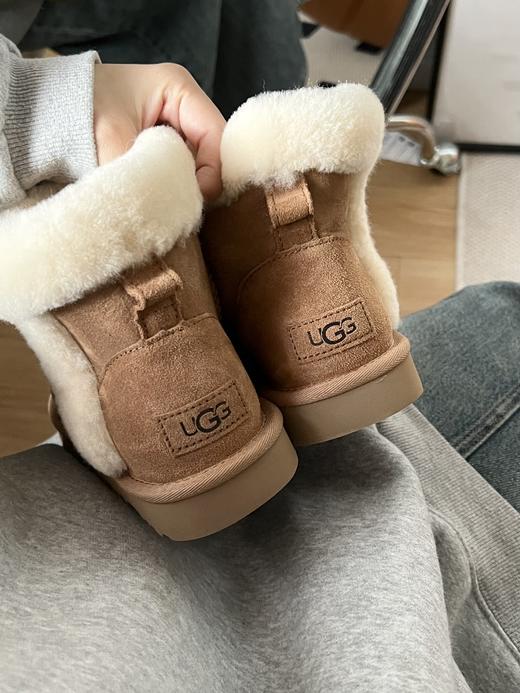 UGG.2022羊驼毛边小可爱雪地靴 商品图2
