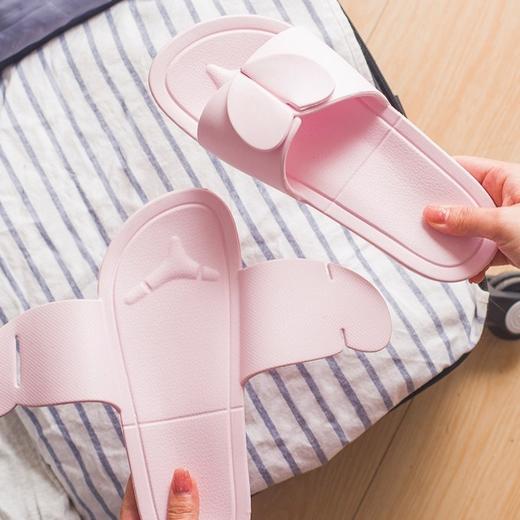 国庆出游【出差折叠便携爱心旅行拖鞋】外穿游泳耐磨 酒店防滑 家居透气凉拖鞋  商品图1