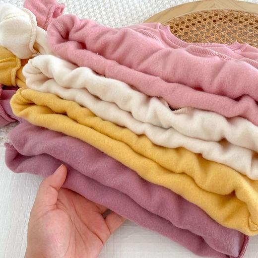 【韩国卡通小熊儿童加厚卫衣】 0-5岁冬季童装女童加厚打底衫潮 商品图3