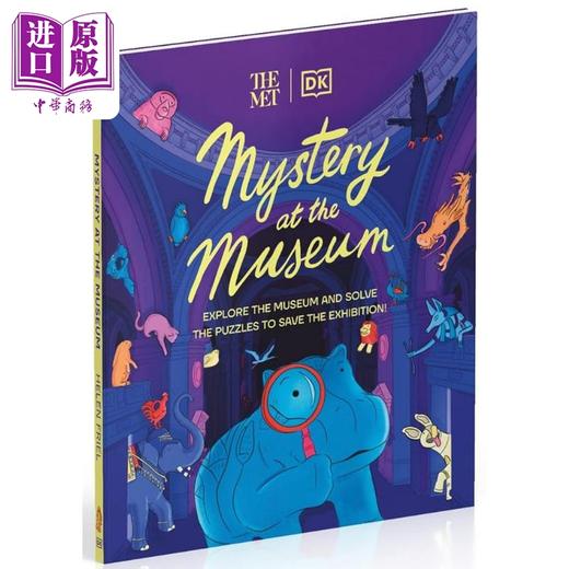 【中商原版】DK大都会博物馆之谜The Met Mystery at the Museum Explore the Museum and Solve the Puzzles to Save英文原版 商品图1