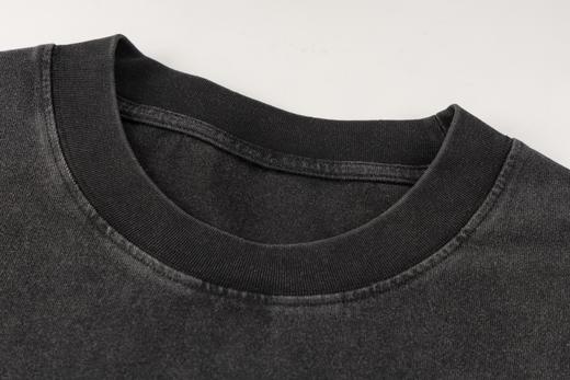 CH克家彩色梵文烫钻水洗做旧复古圆领短袖！ 商品图8