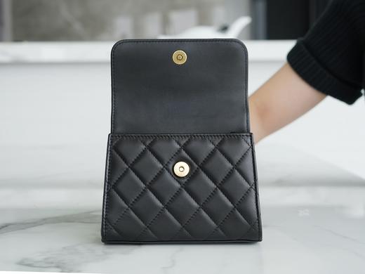 香奶奶23B 秋冬新款 珍珠Kelly手柄链条包 小号 商品图4