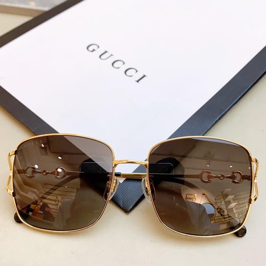 G家  GG1018S 墨镜女方框1955系列古驰太阳镜贵族休闲风，设计独特，日常出街，时尚街拍也可以轻松hold 住 ！size:56口18-145 商品图6