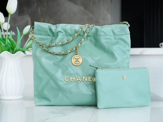 香奶奶    新款22手袋 薄荷绿正品尾皮小号 商品图9