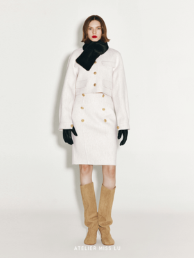 【冬日摩洛哥】冬日温暖仿皮草造型围巾