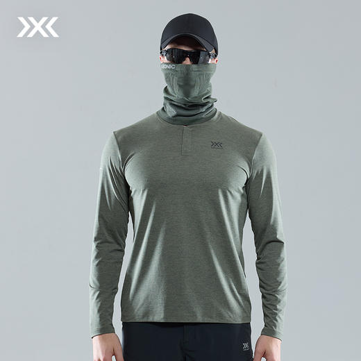 X-BIONIC 旷野风岚亨利领男速干防晒抗菌长袖T恤24889N 商品图2