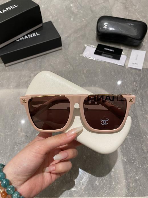 香家 墨镜 太阳眼镜 网红款 型号CH7338小红书推荐大框太阳镜尺寸：63口15-145 造型神器  上脸效果无敌 小脸小姐姐选它没错 商品图5