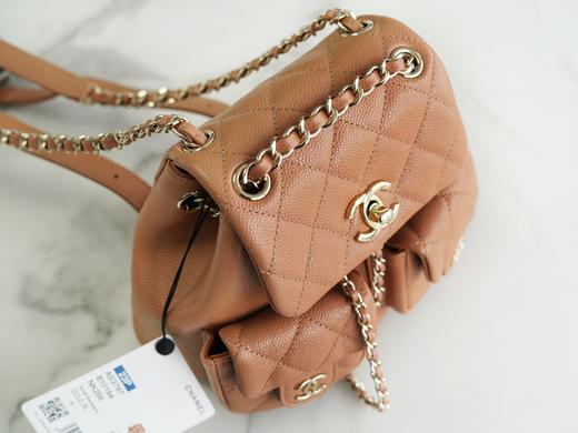 香奶奶 23P新款 Duma双肩包 牛皮 Mini焦糖 商品图4