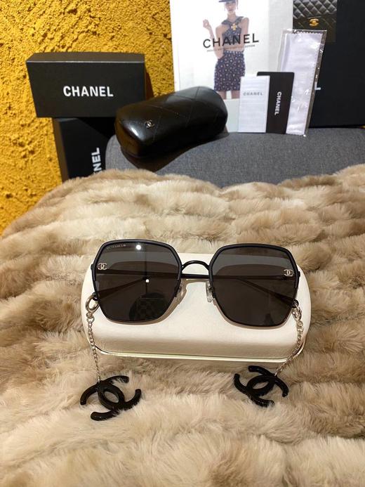 香家  墨镜 太阳眼镜 网红款 型号CH7328 小红书推荐大框墨镜尺寸：57口21-145 造型神器  上脸效果无敌 小脸小姐姐选它没错 商品图4