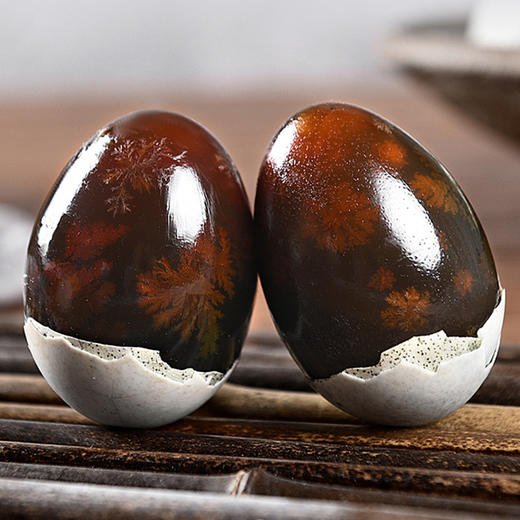 聚瑞德 微山湖区特产松花蛋无铅工艺皮蛋 滨湖礼遇松花蛋礼盒20枚 1.2kg 商品图8