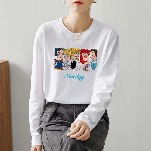 优选丨59任选2件🌈一眼爱的【36色纯棉情侣纯色印花T】 纯棉 ~柔软亲肤💧教科书般舒适穿感❗休闲随性又百搭🔛宽松显瘦版型店 商品图9