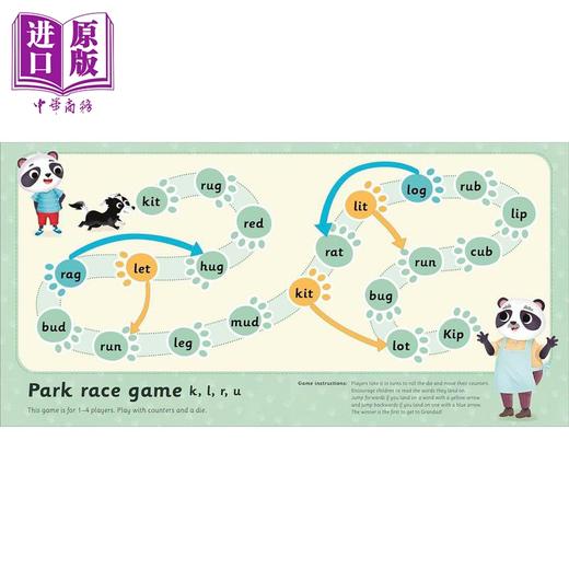 【中商原版】DK丹和贝尔的拼读故事 DK Super Phonics My First Decodable Stories Pet Shop Panda 英文原版 自然拼读 亲子 商品图4