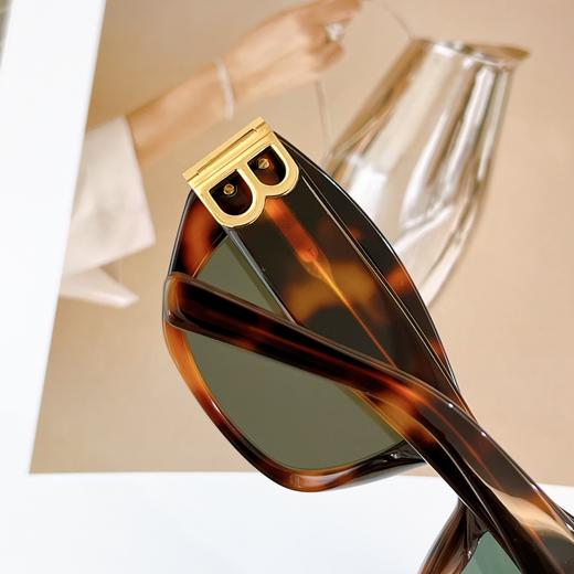 巴家 墨镜太阳镜 BB0311SK  黑金-银白-玳瑁 SIZE:53口21-140 商品图8