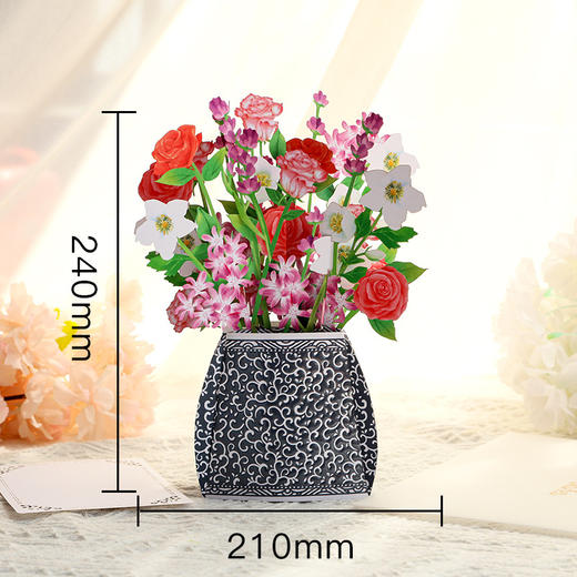 心选丨【教师节礼物】立体贺卡3d烫金摆件 ins风生日小礼物祝福感谢卡片 商品图4