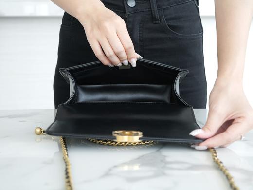 香奶奶  24C早春新版 双金珠调节 黑色 商品图7