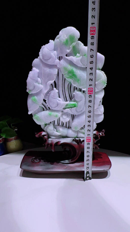 620268翡翠摆件【连年有余】 商品图1