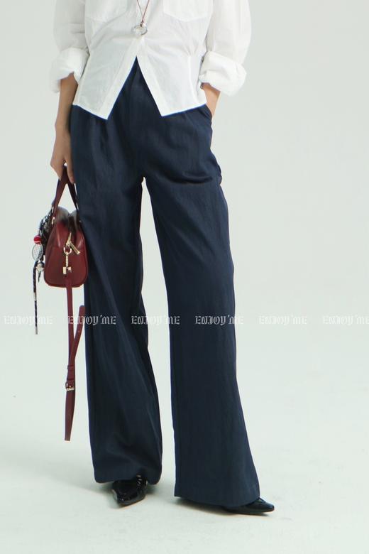 【门店同款】ENJOY秋季less is more韩系简约阔腿裤 159196922 商品图9