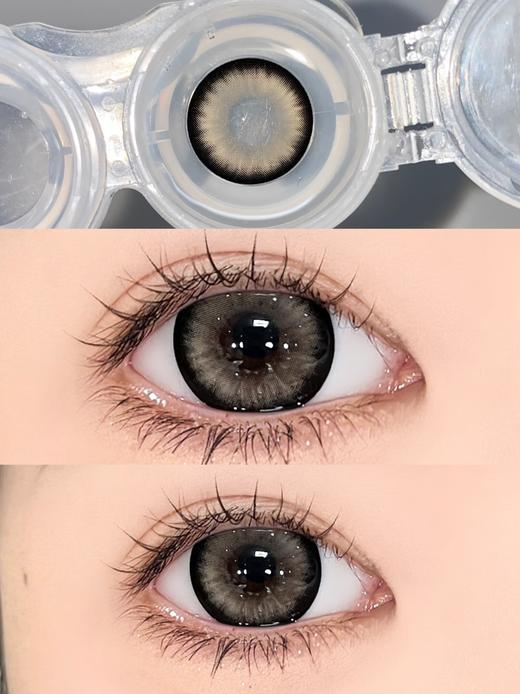 kaylens半年抛 迷幻星海 黑灰/琉璃幻境 棕 14.5mm  非离子 商品图2