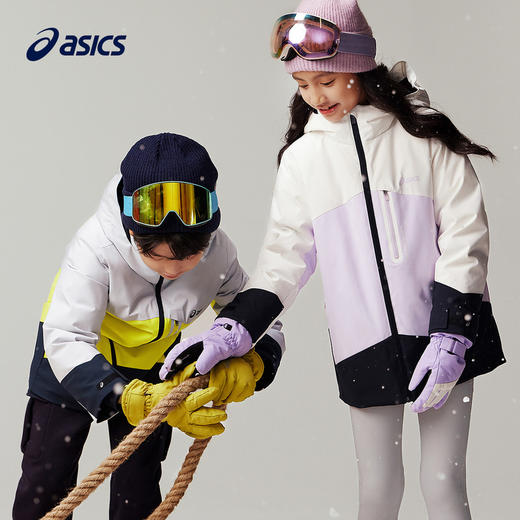 Asics/亚瑟士童装2024年冬季三防羽绒服派克服防风透湿羽绒外套新 商品图4