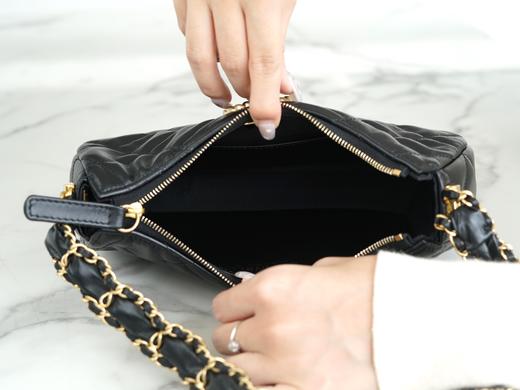 香奶奶23k 19hobo  大号黑色 正品皮 腋下 商品图5