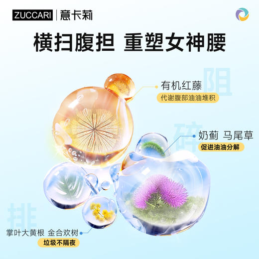 ZUCCARI 意卡莉助燃饮控体饮 代谢腰腹体重管理抗糖阻碳水燃卡 商品图1