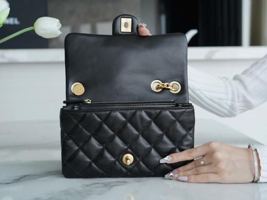 香奶奶  新款调节扣口盖包 小号 正品皮 商品图2