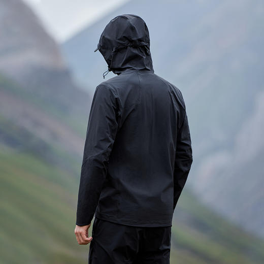 【海狮软壳衣】拓路者户外运动软壳衣男秋季连帽夹克外套（不加绒） 商品图4