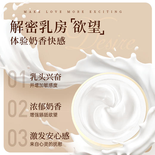 【情趣用品】爱威康爽乳膏10g【独家定制】 商品图1