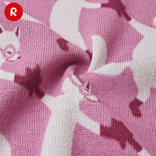 芬兰reima2024年秋冬新款男女儿童小童运动抓绒保暖针织开衫卫衣 商品图4