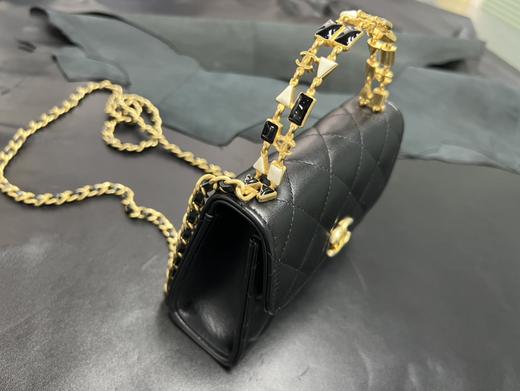 香奶奶3色  小号   珐琅手柄链条包 商品图3