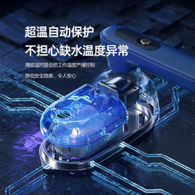 SOLEUSAIR舒乐氏手持挂烫机 家用蒸汽熨烫熨斗 旅游出差便携熨衣服小型迷你杀菌烫衣机 GT2 白色