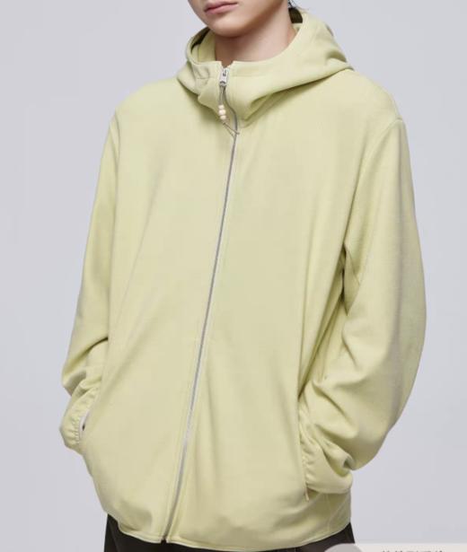 Simple Project/Y24134/木珠元素分割线拉链基础卫衣 商品图0