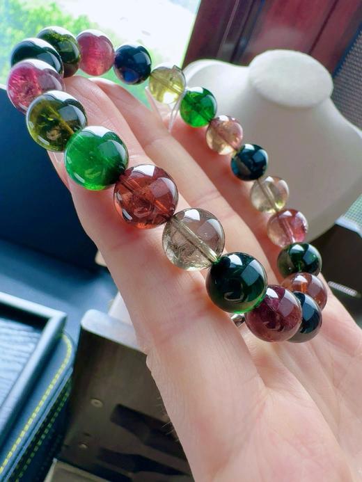 31.85g 10mm 碧玺手链 商品图3