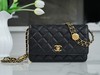 香奶奶Chanel 22A 高级手工坊金币WOC 正品皮 商品缩略图9