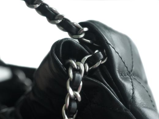 香奶奶Chanel 23S 22Mini bag 黑银 垃圾袋 商品图7