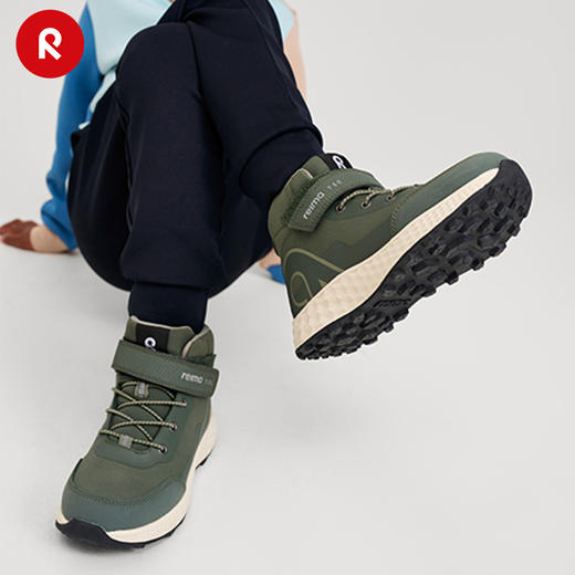 芬兰reima2024年秋冬新款男女儿童大童拒水控温保暖运动旅游鞋 商品图0