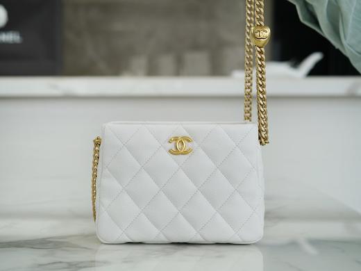 香奶奶 23P春夏新款 爱心调节扣HoBo包 白色 商品图8