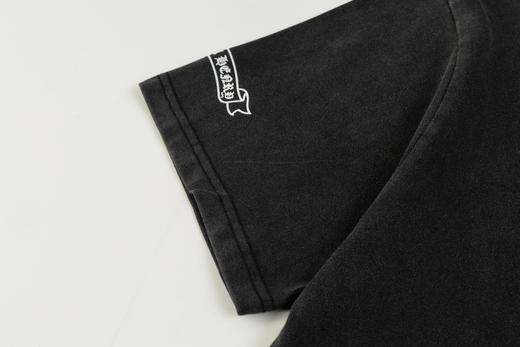 CH克家马蹄梵文螺丝钻水洗做旧复古圆领短袖 商品图13