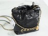 香奶奶Chanel 23S 22Mini bag 黑金 垃圾袋 商品缩略图2