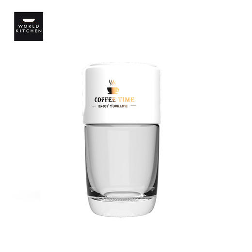 杞冠臻选 | 康宁 手冲磨豆组合 WK-MDJ1802/KZ 磨豆机-50g 手冲壶 -700ml 咖啡杯-200ml  玻璃杯-250ml 商品图3