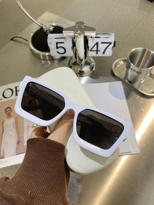 驴家  MODEL：Z1491 太阳眼镜 高端板材太阳眼镜SIZE：58口18-145男女士方形墨镜 商品图4