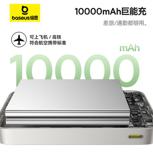 倍思 磁吸旋转支架 移动电源 10000mAh 30W 商品图4