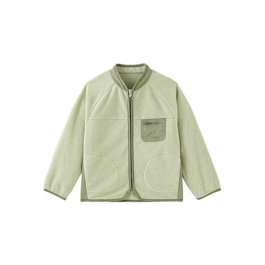 【新会员4折内购】英氏儿童外套摇粒绒保暖秋冬季加绒外套男童女童休闲外套中大童 商品图4