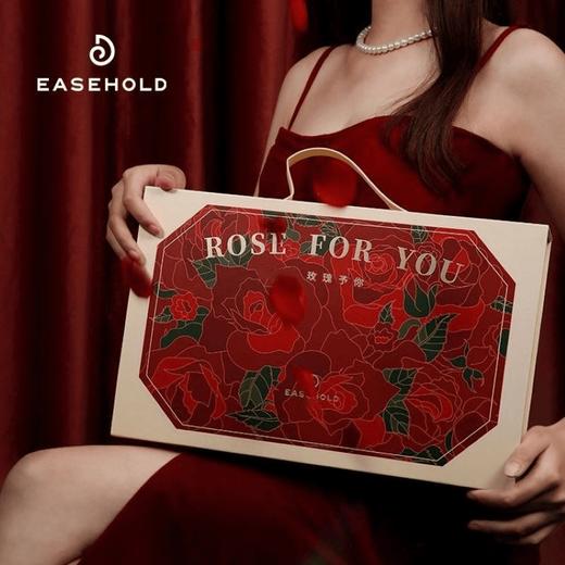 【限定玫瑰礼盒】EASEHOLD忆镜led贝壳化妆镜高级实用礼物送女生 YJ 商品图2
