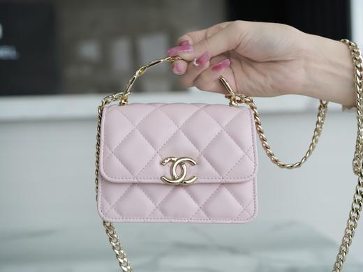 香奶奶  5色  5色小废包    珐琅手柄链条包 商品图2