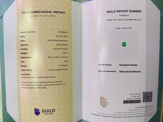 1.02ct 祖母绿裸石 商品图4